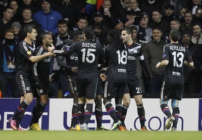 トッテナムがベイルの2得点で先勝、ヨーロッパリーグ