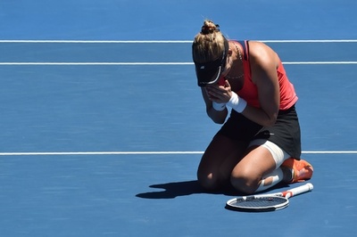 34歳の苦労人ルチッチ「報われた」、涙の全豪ベスト4進出