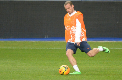 オランダがフランス戦へ向けて最終調整、サッカー親善試合