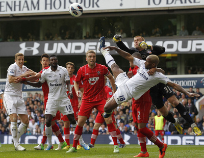 トッテナムがサウサンプトンに競り勝つ、ベイルが決勝弾