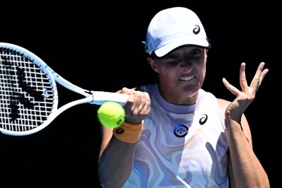 本命シフィオンテク「プレッシャー感じた」 全豪OP4回戦敗退