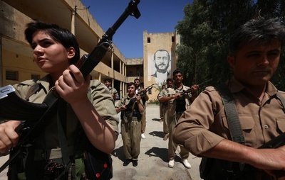 クルド系組織「イラン・クルド民主党」が軍事訓練 イラク