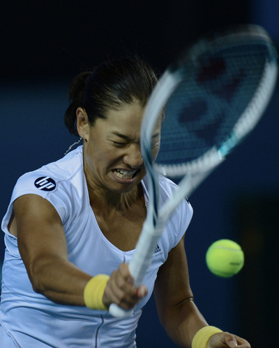 クルム伊達、ヨバノフスキに敗れ16強入りならず 全豪オープン