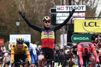 【今日のパリ～ニース】メルリエが開幕S勝利 スプリント制す