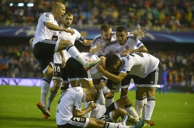 バレンシアがヘントに勝利、終盤のOGが決勝点に 欧州CL