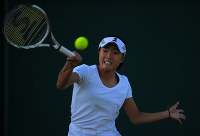 奈良 初戦突破、ウィンブルドン選手権