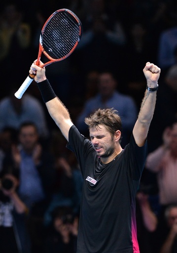 ワウリンカ、マレー破り2年連続フェデラー戦へ ツアー・ファイナル