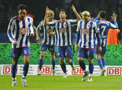 ヘルタ・ベルリン ハノーバーに快勝