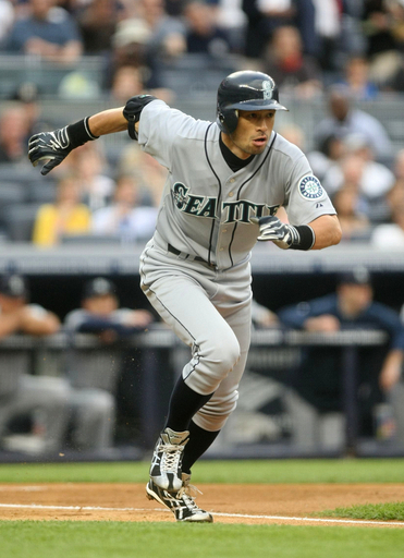 マリナーズが勝利 イチローと城島、松井秀は2安打