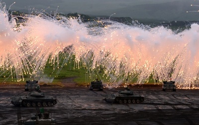 陸上自衛隊「富士総合火力演習」の予行実施