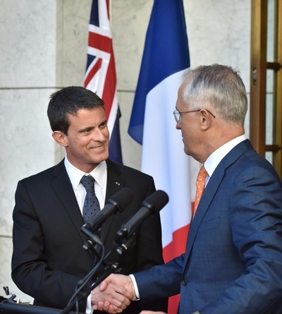 豪次期潜水艦プロジェクト、「私が陣頭指揮する」と仏首相