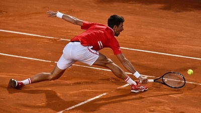 「年寄り」ジョコ対ナダルの決勝実現、57回目の対戦へ イタリア国際