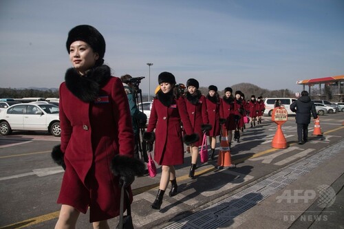 言いたくはないけど やっぱりかわいい 北朝鮮 美女応援団 注目の的に 韓国 写真12枚 ファッション ニュースならmode Press Powered By Afpbb News