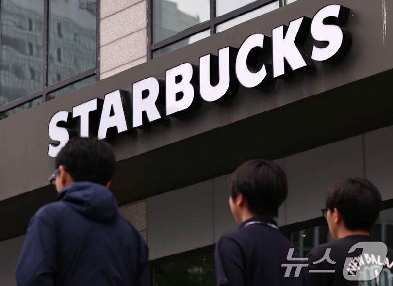 ソウル市内のスターバックス店舗(c)news1