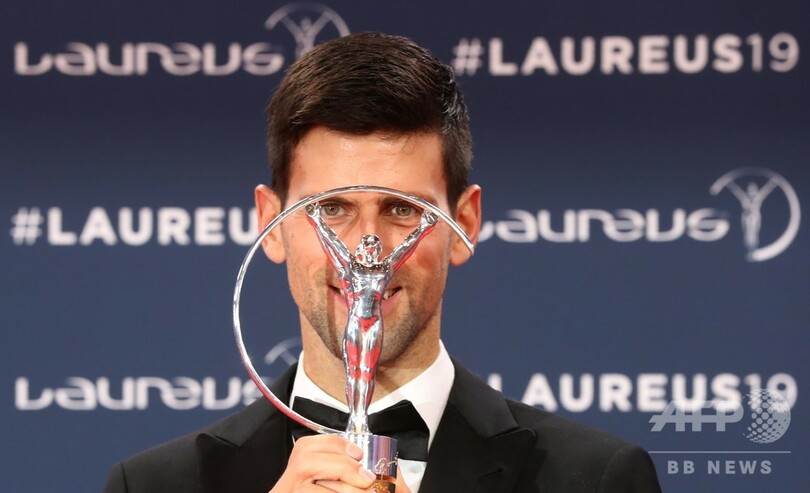 ジョコが年間最優秀選手に、大坂は躍進賞で日本人初選出 ローレウス賞