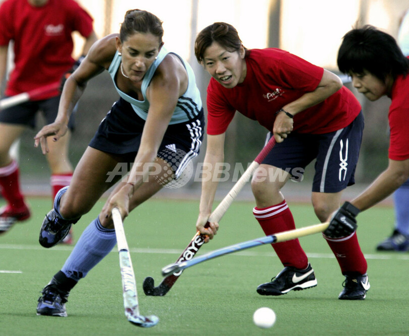 ＜女子ホッケー・親善試合＞日本 アルゼンチンに勝利 - アルゼンチン