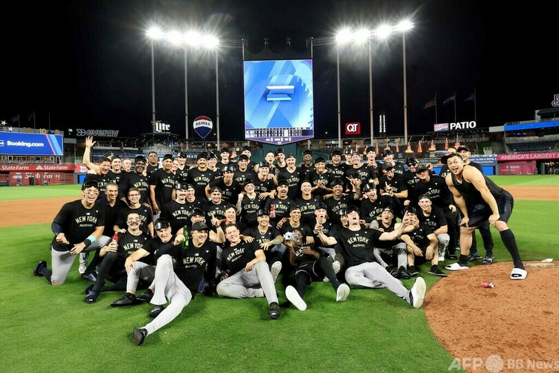 ヤンキース ロイヤルズ退けリーグ優勝決定S進出