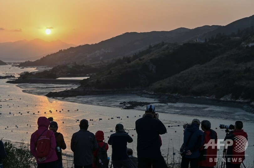 写真家たちを魅了、中国東部「霞浦」の絵になる干潟