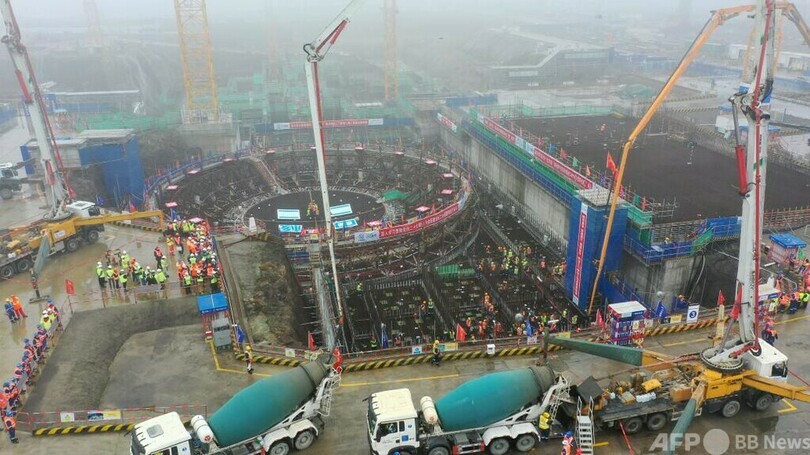 中国、今年初の原子力発電ユニット着工