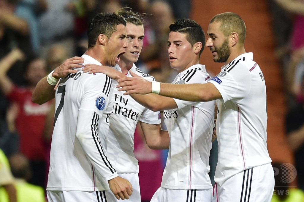 前回王者レアルがバーゼルに大勝、欧州CL 写真15枚 国際ニュース:AFPBB News