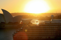 2008年2月23日、オーストラリアのシドニー（Sydney）に寄港したクイーン・ビクトリア号（The Queen Victoria）。(c)AFP/ANOEK DE GROOT