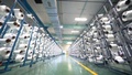 蘇常熟吉絲特の紡績整経作業場（撮影日不明、資料写真）。(c)Peopleʼs Daily/徐暢
