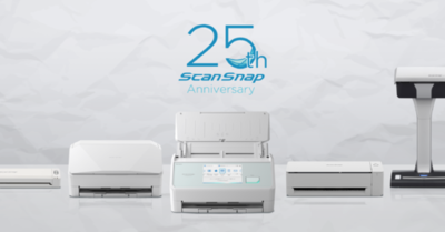 ScanSnap、発売25周年。「ワンタッチでPDF」を貫き、情報活用のさらなる進化へ