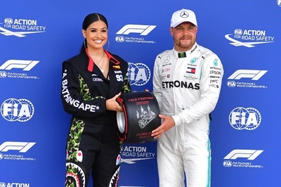 ボッタスが僅差でポール獲得、メルセデスが最前列独占 英国GP