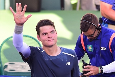 ラオニッチ、フルセットでナダル撃破し4強入り BNPパリバ・オープン