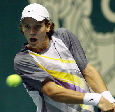 ベルディハ ベッカーに逆転で敗れ準決勝敗退に終わる