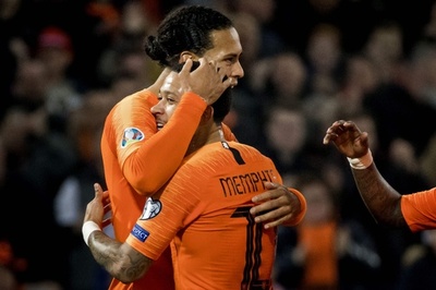 オランダが欧州選手権予選で白星発進、デパイ2G2Aの大暴れ