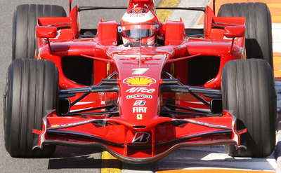 ライコネン オーストラリアGP・フリー走行1回目でトップタイムを記録