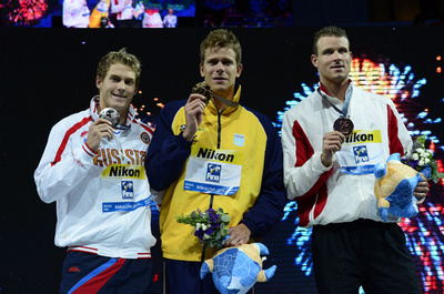 シエロ・フィーリョが男子50ｍ自由形制す、第15回世界水泳