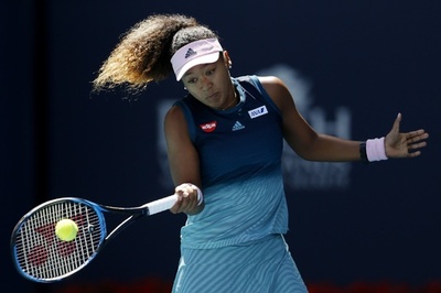 「貝」になって感情抑えた大坂、マイアミOP初戦を突破 