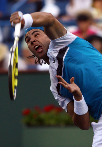 ナダル ツルスノフ下し4回戦進出、BNPパリバ・オープン