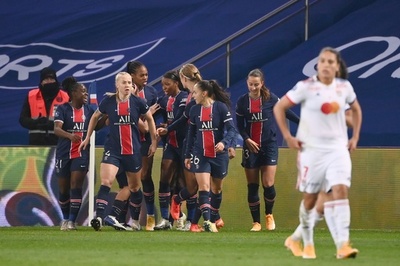 絶対女王リヨンがPSGに黒星、公式戦無敗が73で途切れる