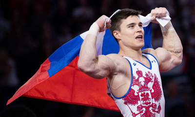 ロシアのナゴルニが男子個人総合V、今大会2個目の金 世界体操