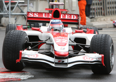 ＜07 F1・第5戦 モナコGP＞フリー走行3回目、佐藤琢磨 13番手タイムを記録