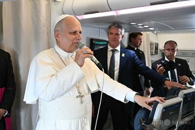 ローマ教皇、トランプ氏との議論「興味ない」 批判への反応と解釈され後悔