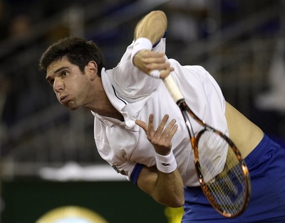 アルゼンチン、ジョコビッチ不在のセルビアに2連勝 デビスカップ