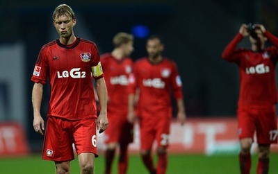 レバークーゼン、最下位ブラウンシュバイクに敗れる