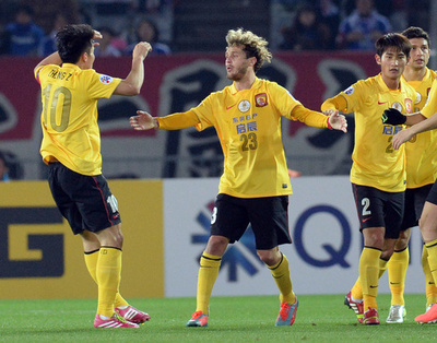 王者広州恒大が敵地でセレッソに大勝、アジア・チャンピオンズリーグ