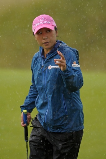 金寅敬が首位浮上、初日好調のウィーは21位後退 全英女子OP