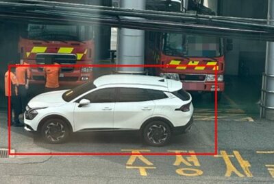 韓国・消防署前に悪質違法駐車、救急車両2台分の出動妨げ…排除手続き、簡素化を求める声
