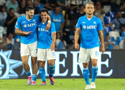 ナポリがコンテ体制初白星 クワラツヘリア躍動でボローニャに快勝