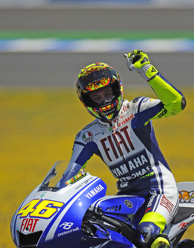 ロッシ 第3戦でシーズン初優勝、スペインGP