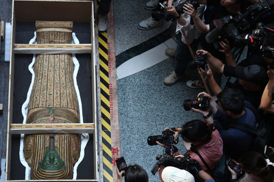 古代エジプト文明展が上海で開催 95%以上の文化財がアジア初公開