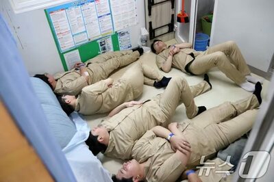 韓国・光州刑務所が収容率145％、定員5人の部屋に12人…全国2番目の過密状態