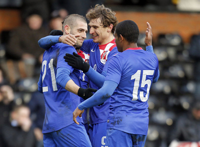 クロアチア、スルナらのゴールで韓国撃破 国際親善試合