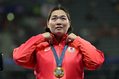 北口榛花 女子やり投げで金メダル パリ五輪